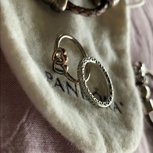 PANDORA SIZE 6 RINGS